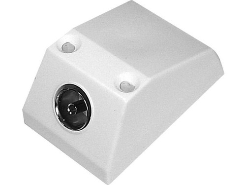 Coax socket surface wall - tv,