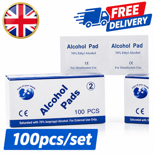 100 pcs antibacterial alcohol - 100/pcs,